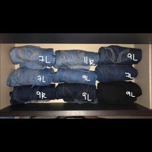 hollister jeans/jeggings